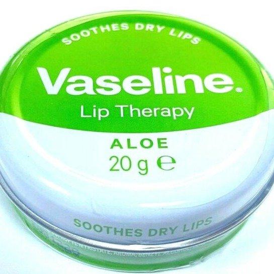 Vaseline Lip Balm Therapy Petroleum Jelly Aloe Ver...